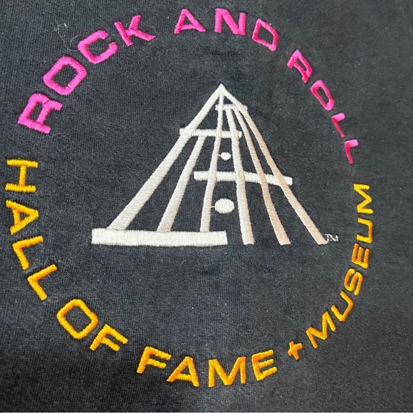 Rock and Roll Hall Of Fame black Sweatshirt Pullover mens 2x 3x round neck MUSIC - Picture 11 of 13